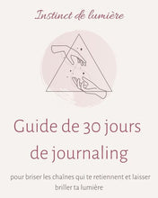 Load the image into the gallery, Guide de Journaling - 30 jours