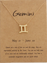 Load the image into the gallery, &lt;transcy&gt;Astrological Sign Necklace&lt;/transcy&gt;
