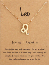 Load the image into the gallery, &lt;transcy&gt;Astrological Sign Necklace&lt;/transcy&gt;
