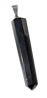 <transcy>Pendant Point- Black Obsidian</transcy>